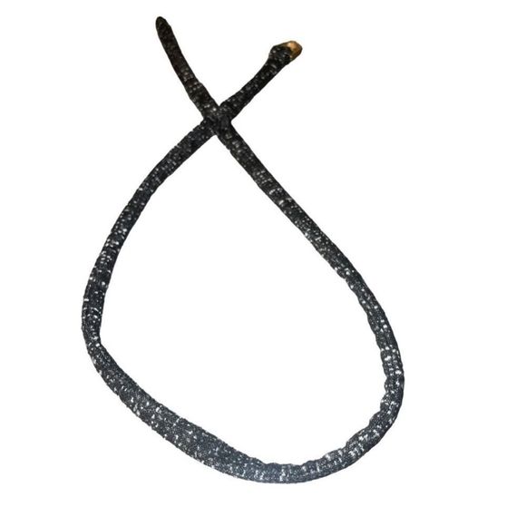 Vintage Boucle Knit Skinny Belt - Bid Now = Discounted Shipping - Picture 13 of 13